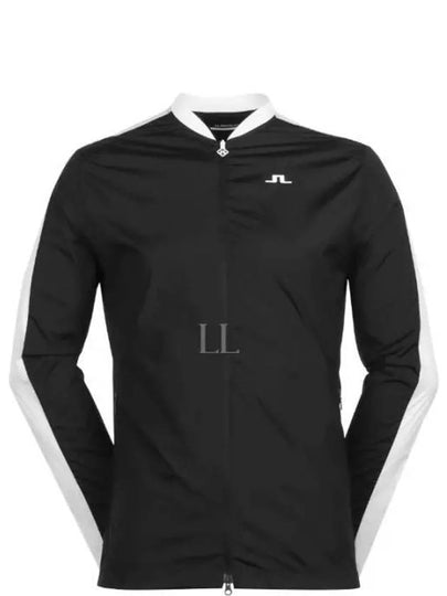 Tom Logo Zip-Up Jacket Black - J.LINDEBERG - BALAAN 2