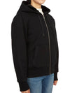 Classic Bunny 2 Zip Up Hoodie Black Lining Black - MOOSE KNUCKLES - BALAAN 7