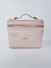 Used luxury goods DHLUX Travel Vanity pink Cannage embroidery tote bag - DIOR - BALAAN 2