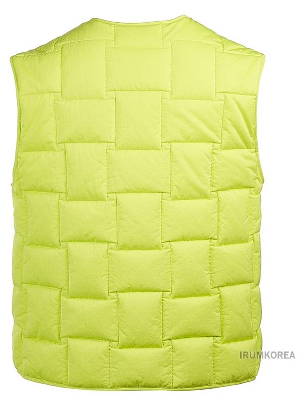 Intrecciato Padding Vest Acid Kiwi - BOTTEGA VENETA - BALAAN 4