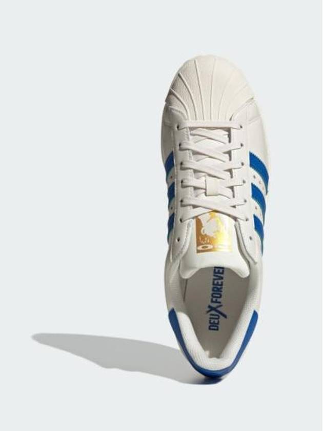 Superstar 80s Leather Low Top Sneakers Cream - ADIDAS - BALAAN 3