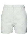 Women's Gwen Print Golf Shorts White - J.LINDEBERG - BALAAN 2