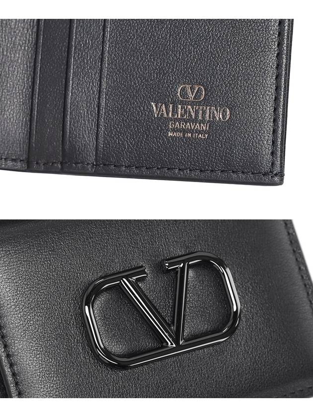 V logo 5Y2P0T39 VTQ 0NO card wallet business - VALENTINO - BALAAN 5