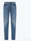 High Rise Straight Jeans Blue - POLO RALPH LAUREN - BALAAN 2