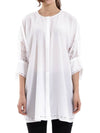 women lace blouse white - GIVENCHY - BALAAN.