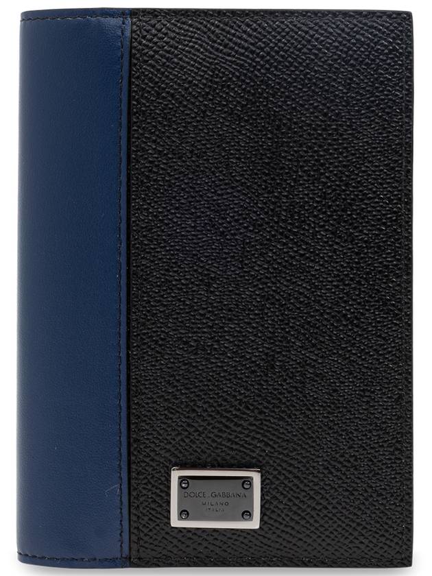 Dolce & Gabbana Passport Holder, Men's, Black - DOLCE&GABBANA - BALAAN 1