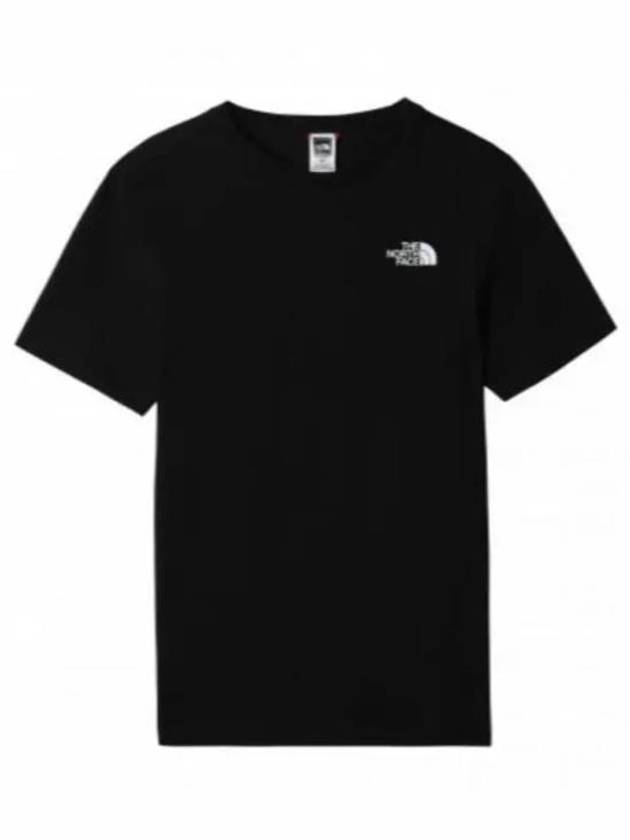 Men's Graphic Cotton Short Sleeve T-Shirt Black - THE NORTH FACE - BALAAN 2