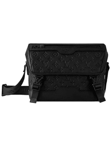 Voyager PM Messenger Bag Black - LOUIS VUITTON - BALAAN 1