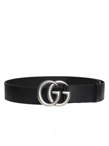 double buckle leather belt women waistband - GUCCI - BALAAN 1