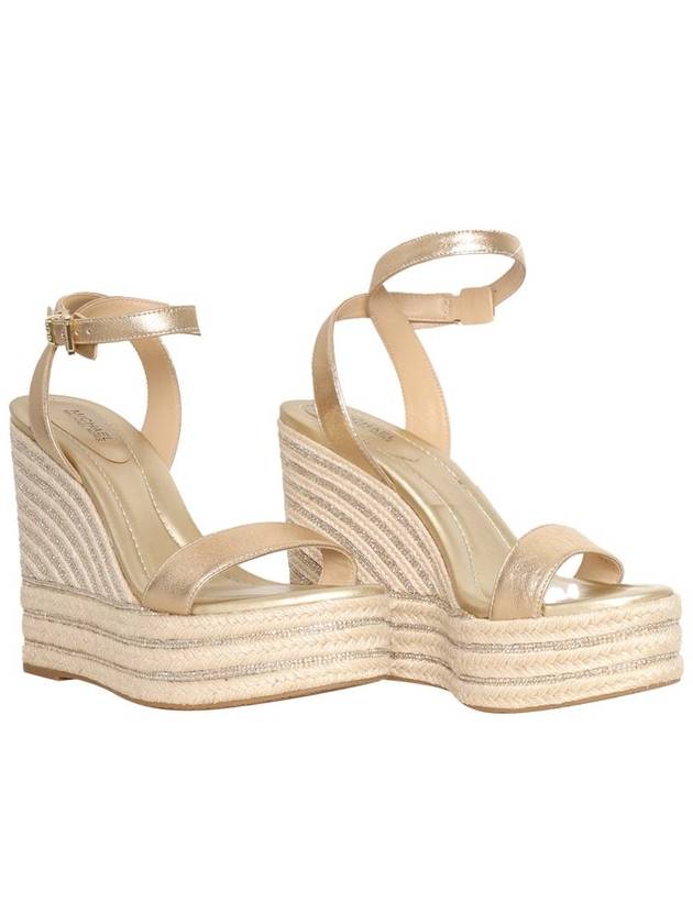 Michael Kors Sandals 40S4LGHS2M 740 Gold - MICHAEL KORS - BALAAN 3