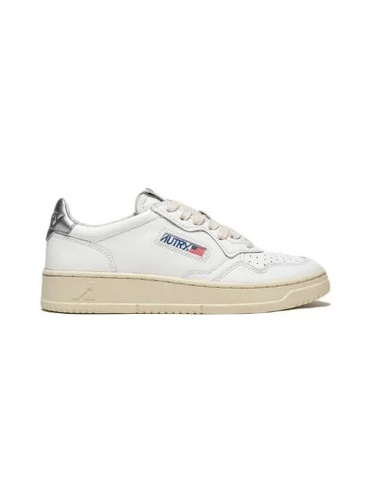 Medalist Silver Tab Low Top Sneakers White - AUTRY - BALAAN 2