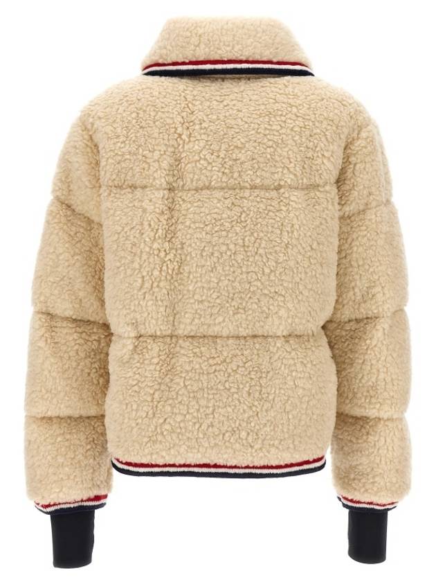 Eterlou Teddy Short Down Jacket White - MONCLER - BALAAN 3