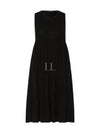Vanezza Sleeveless Short Dress Black - MAX MARA - BALAAN 2