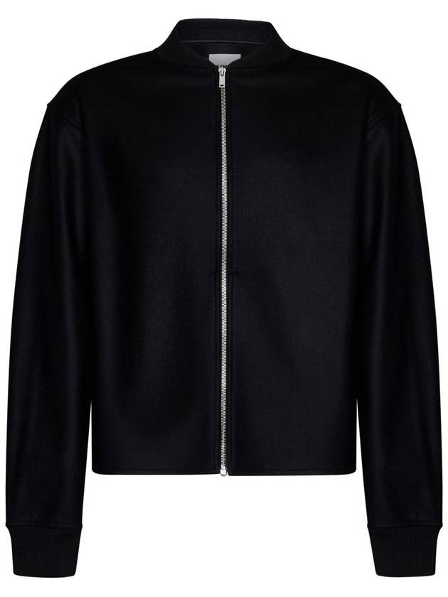 J22HG0102 J40045 001 Wool Zip-up Blouson - JIL SANDER - BALAAN 2