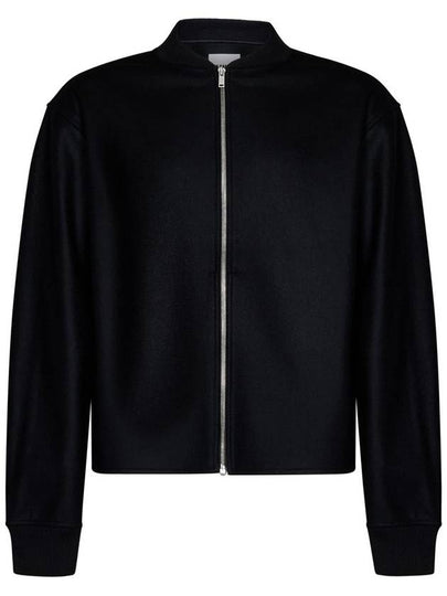 J22HG0102 J40045 001 Wool Zip-up Blouson - JIL SANDER - BALAAN 2