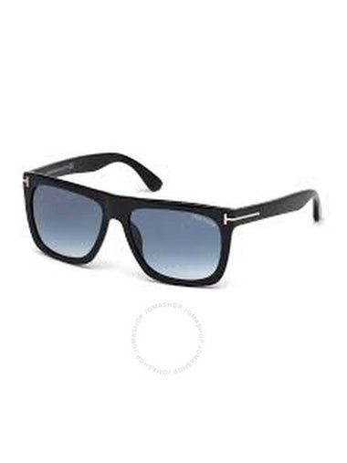 Tom Ford Morgan Gradient Blue Browline Unisex Sunglasses FT0513 01W 57 - TOM FORD - BALAAN 1