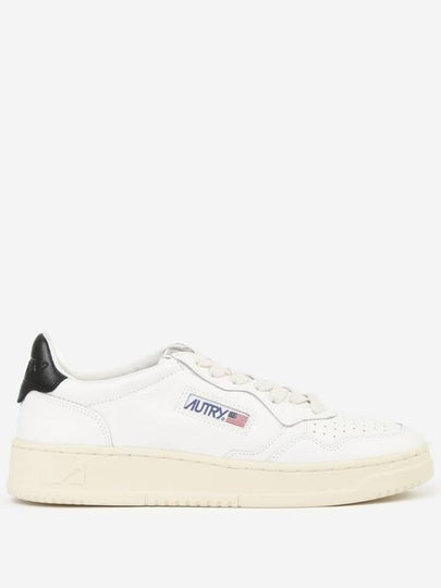 Medalist Goatskin Low Top Sneakers White - AUTRY - BALAAN 2