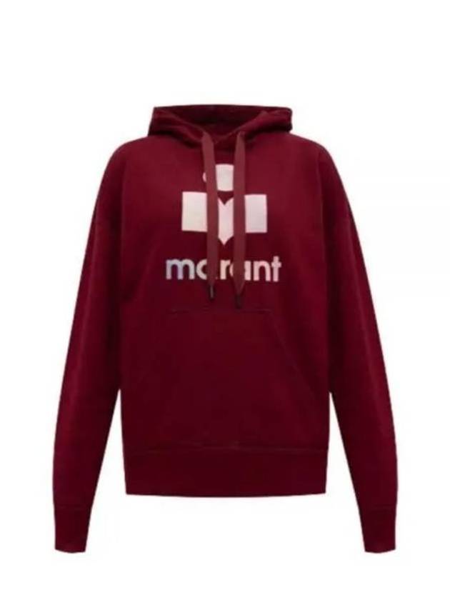 Hooded Sweatshirt SW0362 22A043E 80BY Burgundy - ISABEL MARANT - BALAAN 1