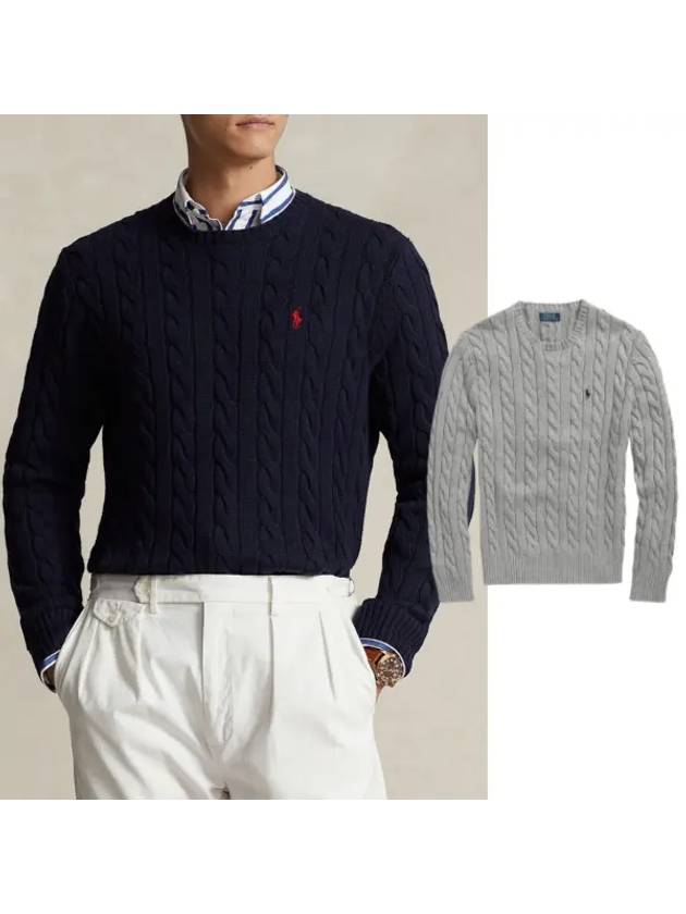 2 types of men s pony logo knit sweaters - POLO RALPH LAUREN - BALAAN 1