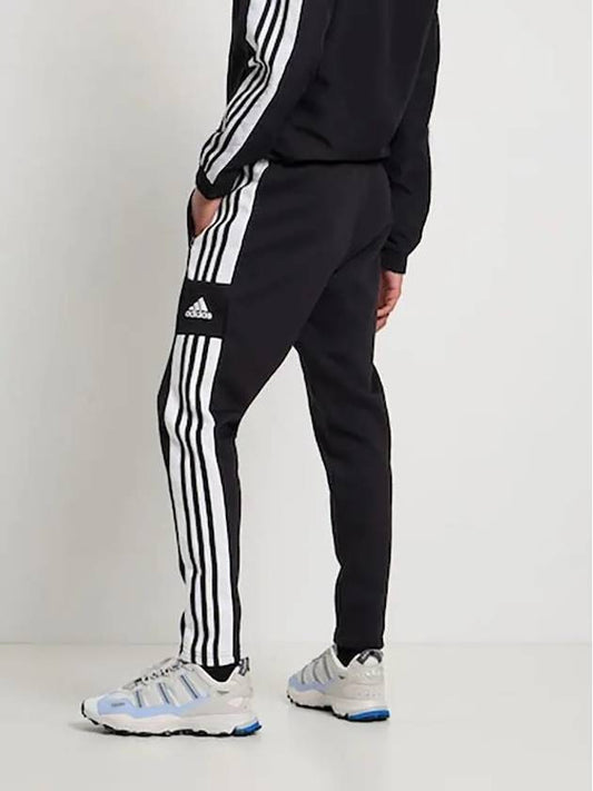 Performance logo print side stripe sweat pants - ADIDAS - BALAAN 2