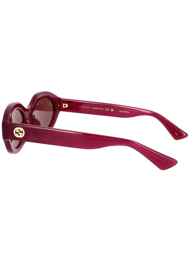 Sunglasses GG1579S 004 FUCHSIA FUCHSIA BROWN - GUCCI - BALAAN 4