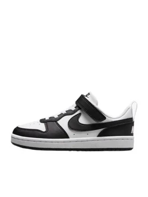 Kids Court Borough Recraft Low Top Sneakers White Black - NIKE - BALAAN 1