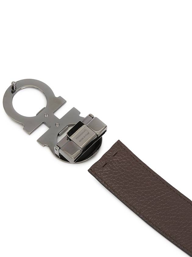 Ferragamo Gancini Men s Double sided Belt 67 9710 022 0689134 Free Cutting - SALVATORE FERRAGAMO - BALAAN 5