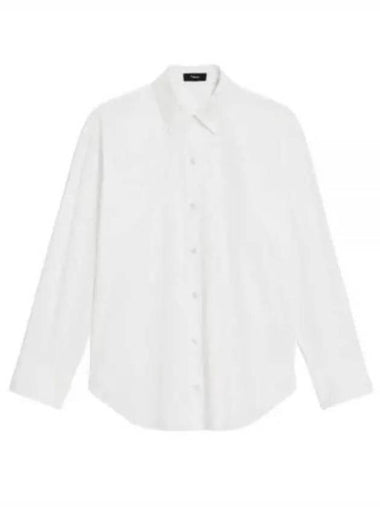 Shirt O0104541 100 White - THEORY - BALAAN 1