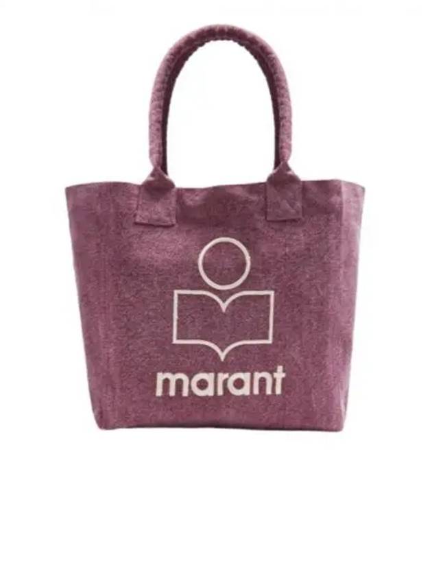 Yenky Embroidered Logo Small Tote Bag Purple - ISABEL MARANT - BALAAN 2