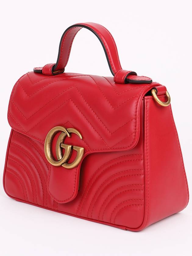 GG Marmont mini top handle shoulder bag 547260 - GUCCI - BALAAN 2