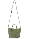 Cabas Mini Tote Bag Khaki - VANESSA BRUNO - BALAAN 7