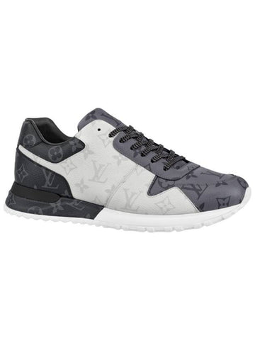 Run Away Low Top Sneakers White Black - LOUIS VUITTON - BALAAN 1