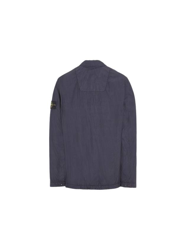 Garment Dyed Crinkle Reps R-NY Jacket Blue - STONE ISLAND - BALAAN 3