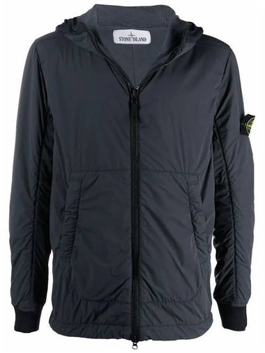 Comfort Tech Composite Polartec Hooded Jacket Charcoal - STONE ISLAND - BALAAN 1