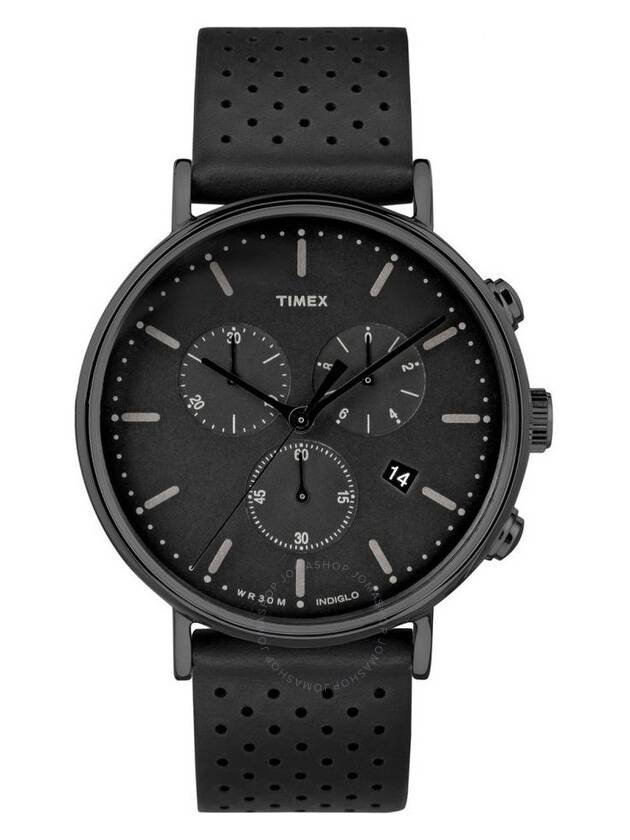 Timex Chronograph Quartz Black Dial Men's Watch TW2R26800 - TIMEX - BALAAN 1