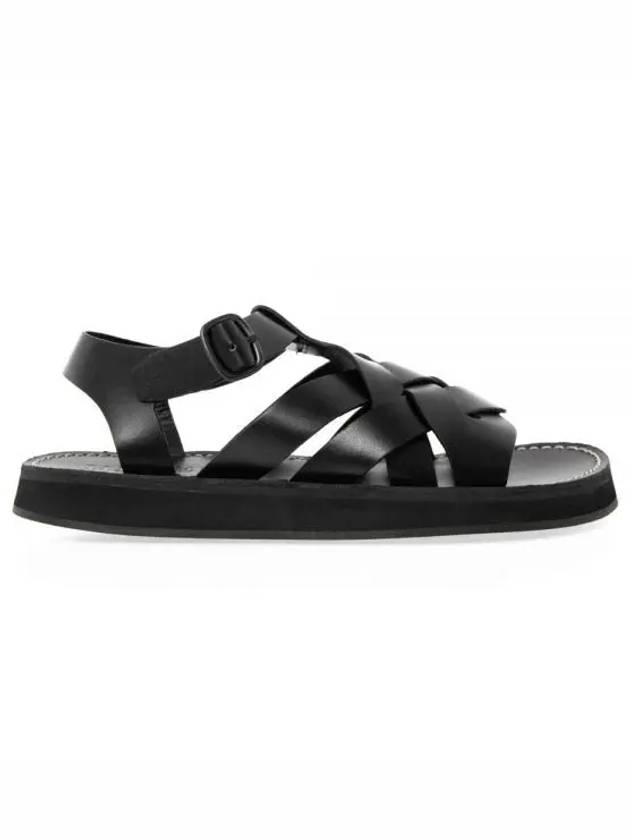 Beltra Fisherman Sandals Black - HEREU - BALAAN 2