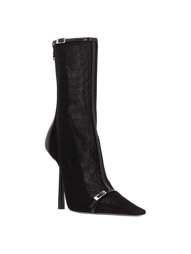 Mesh Oxalis ankle boots 763457 AACTJ 1000 - SAINT LAURENT - BALAAN 3