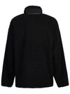 Y Project Men's Fleece Zipup Jacket JACK103S25 BLACK OFF WHITE - Y/PROJECT - BALAAN 3