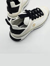 Mixed fiber sneakers white gold G35617 - CHANEL - BALAAN 8