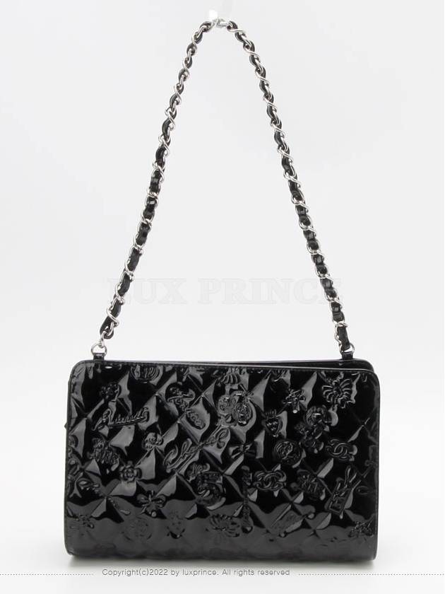 Patent shoulder bag 1021hv - CHANEL - BALAAN 3