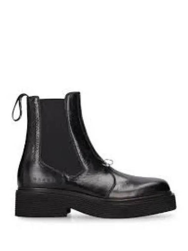 Pierced Chelsea Boots Black - MARNI - BALAAN 1