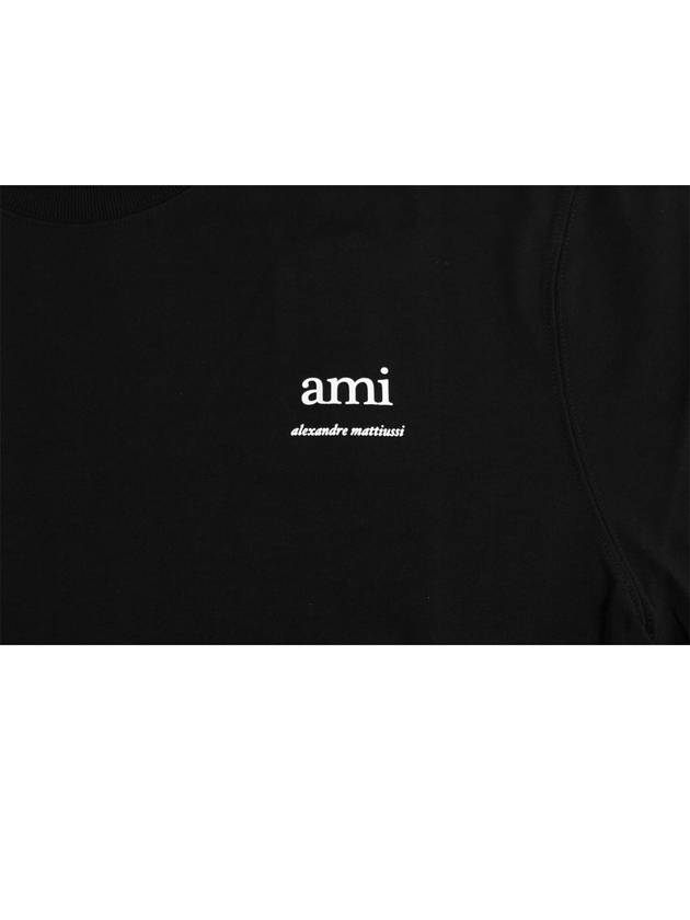 Alexandre Mattiussi Short Sleeve T-Shirt Black - AMI - BALAAN 6