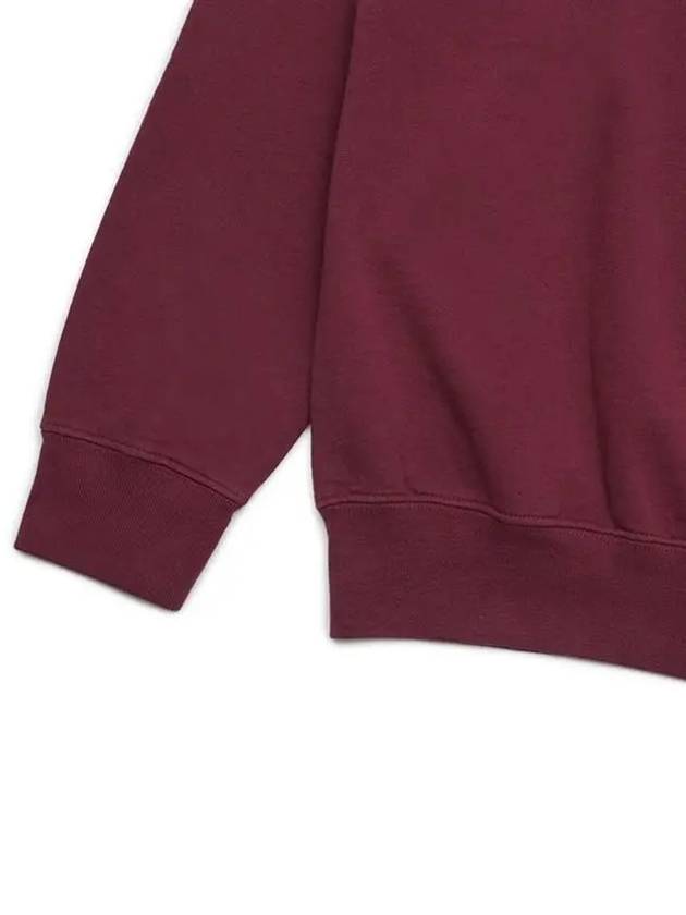 Wellness Sweatshirt Burgundy - SPORTY & RICH - BALAAN 5