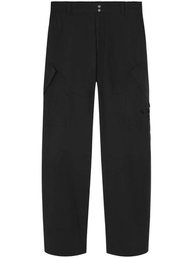 Versace Informal Pant Light Cotton Gabardine Fabric And Stamp Embroidery Clothing - VERSACE - BALAAN 1