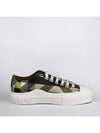 ExaGGerated Check Cotton Low Top Sneakers - BURBERRY - BALAAN 2