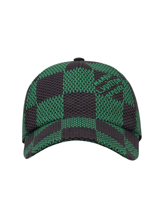 Damier Pop Ball Cap Green - LOUIS VUITTON - BALAAN 1