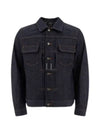 Men's Work Denim Jacket Indigo - A.P.C. - BALAAN 2