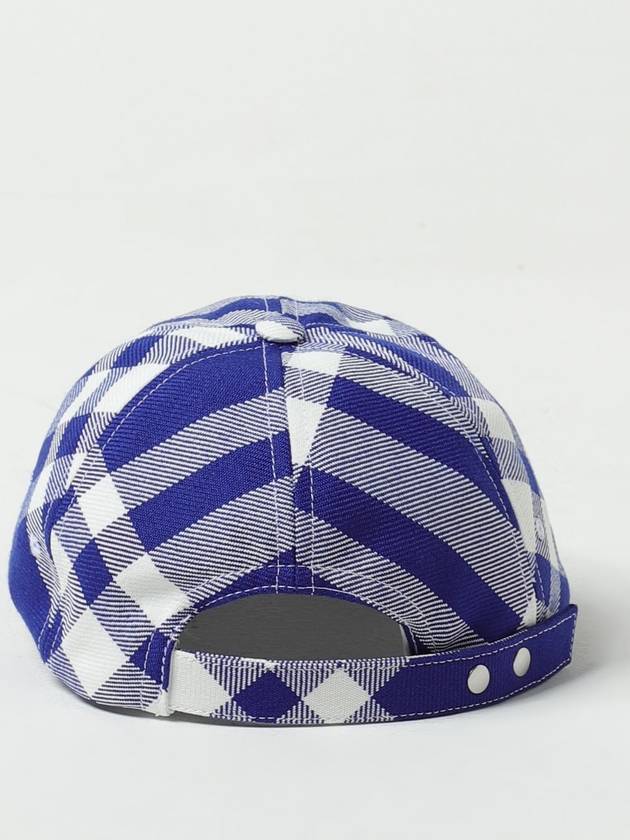 Check Ball Cap Blue - BURBERRY - BALAAN 4