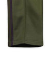 Needles Men's NARROW Poly Smooth Track Pants Olive OT229 B Olive - NEEDLES - BALAAN 7