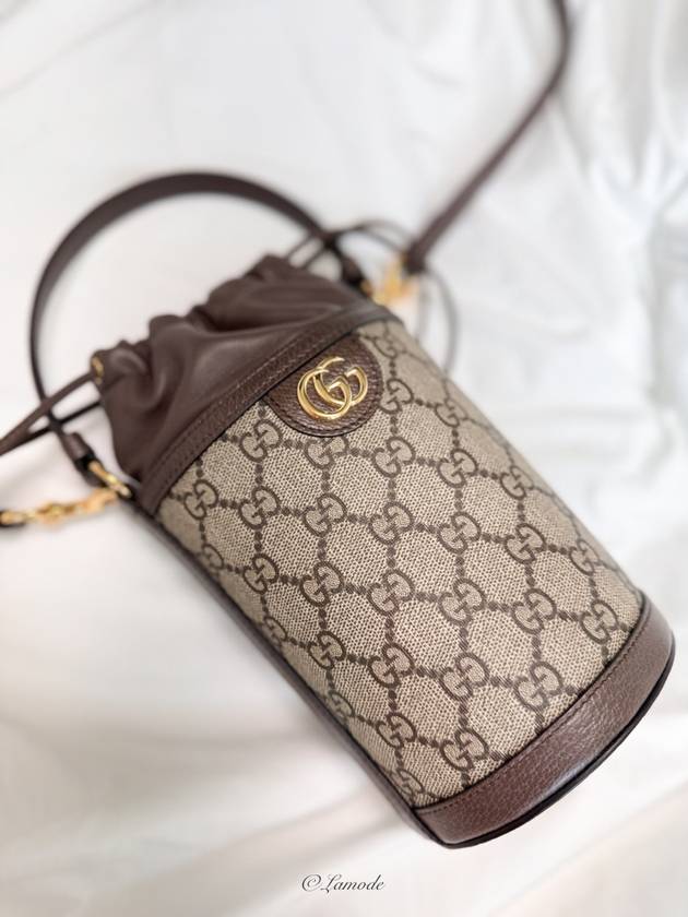 Ophidia Mini Bucket Bag Beige - GUCCI - BALAAN 6